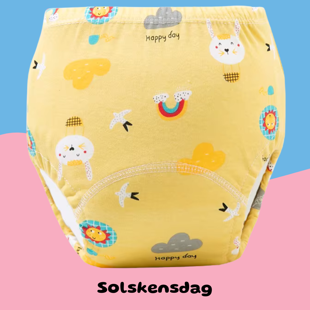 NanneKid potträningsbyxor- hjälper barn att sluta med blöja