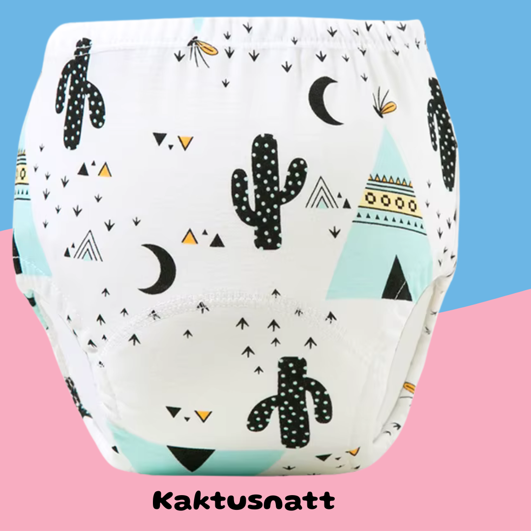 NanneKid potträningsbyxor- hjälper barn att sluta med blöja